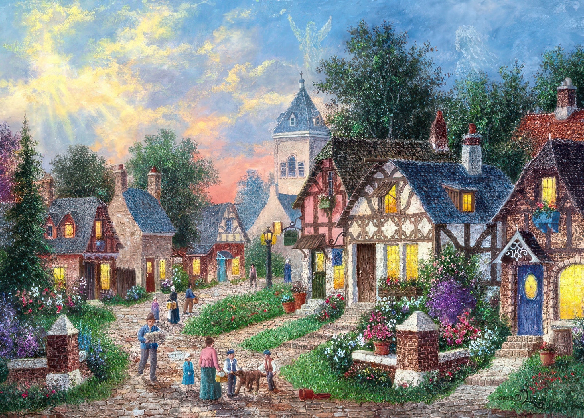appleone-500-245-peaceful-town-500-pieces-jigsaw-puzzle