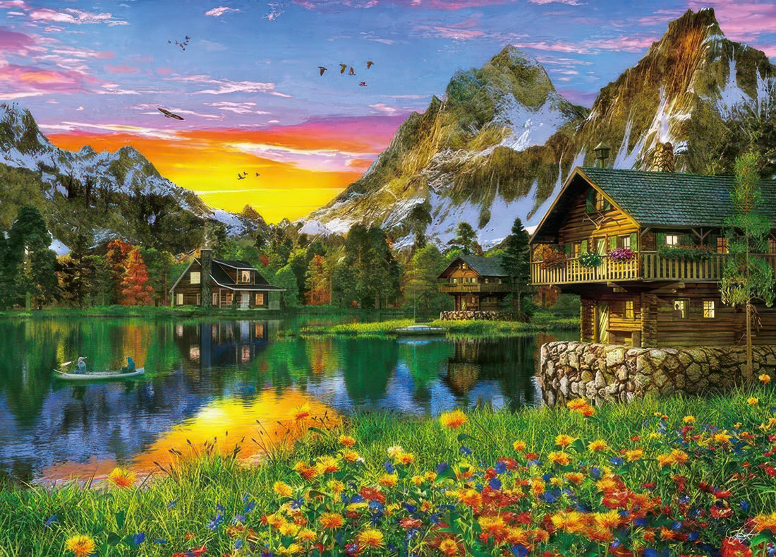 appleone-500-247-illustration-alpine-lake-500-pieces-jigsaw-puzzle