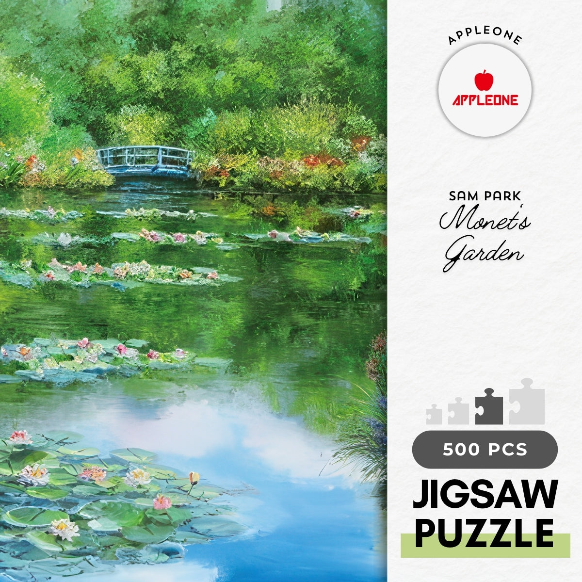 appleone-500-257-illustration-monet-s-garden-500-pieces-jigsaw-puzzle