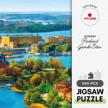 appleone-500-262-scenery-radiant-gamla-stan-500-pieces-jigsaw-puzzle