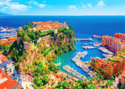 Appleone 500-267　Scenery • Beautiful Small Country, Monaco　500 Pieces Jigsaw Puzzle