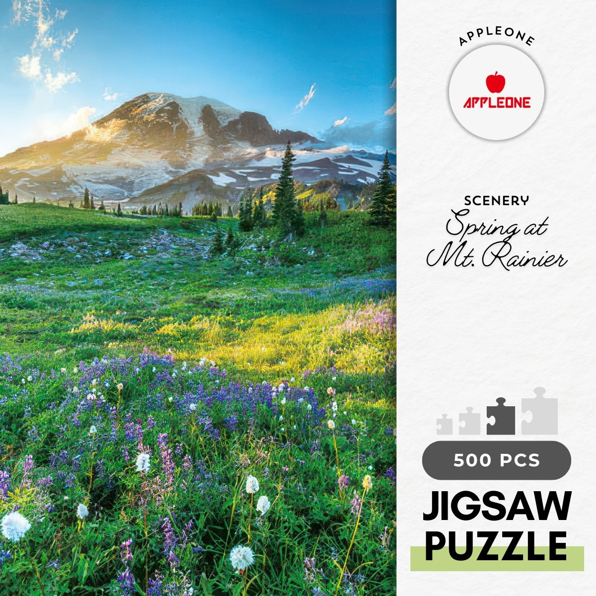 appleone-500-269-scenery-spring-at-mt-rainier-500-pieces-jigsaw-puzzle