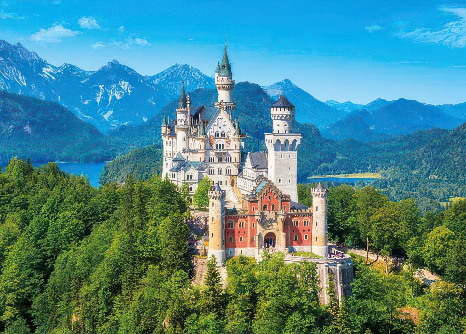 appleone-500-271-scenery-shining-neuschwanstein-castle-500-pieces-jigsaw-puzzle