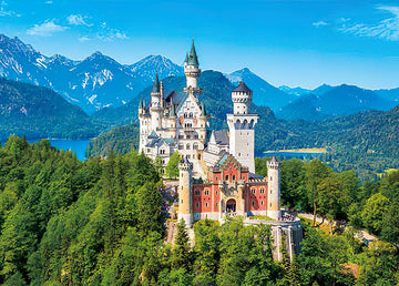 Appleone • Scenery • Shining Neuschwanstein Castle　500 PCS　Jigsaw Puzzle