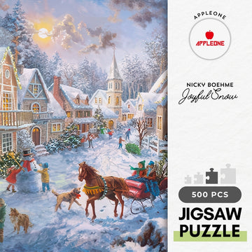 appleone-500-275-fine-art-joyful-snow-500-pieces-jigsaw-puzzle