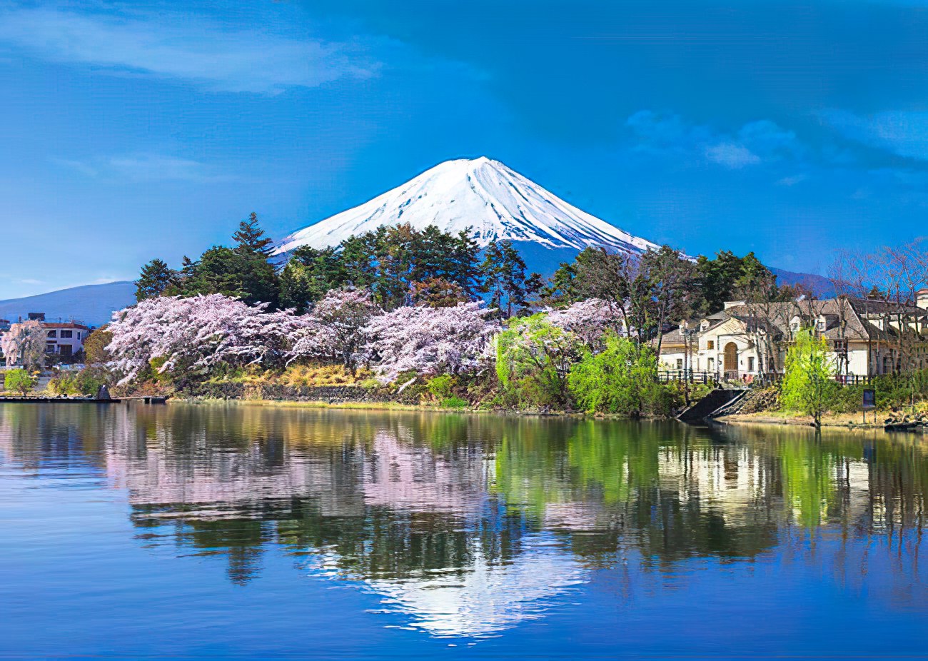 Appleone • Scenery • Mt. Fuji on a Clear Day　500 PCS　Jigsaw Puzzle