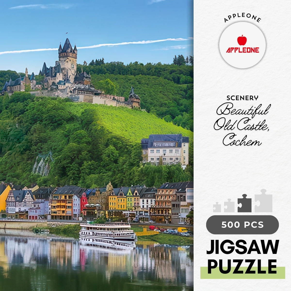 appleone-500-281-scenery-beautiful-old-castle-cochem-500-pieces-jigsaw-puzzle