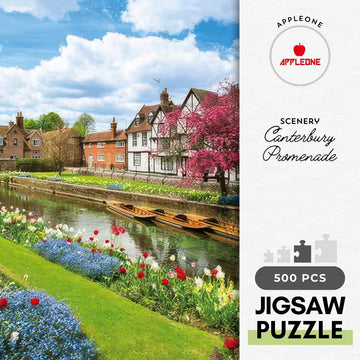 appleone-500-282-scenery-canterbury-promenade-500-pieces-jigsaw-puzzle