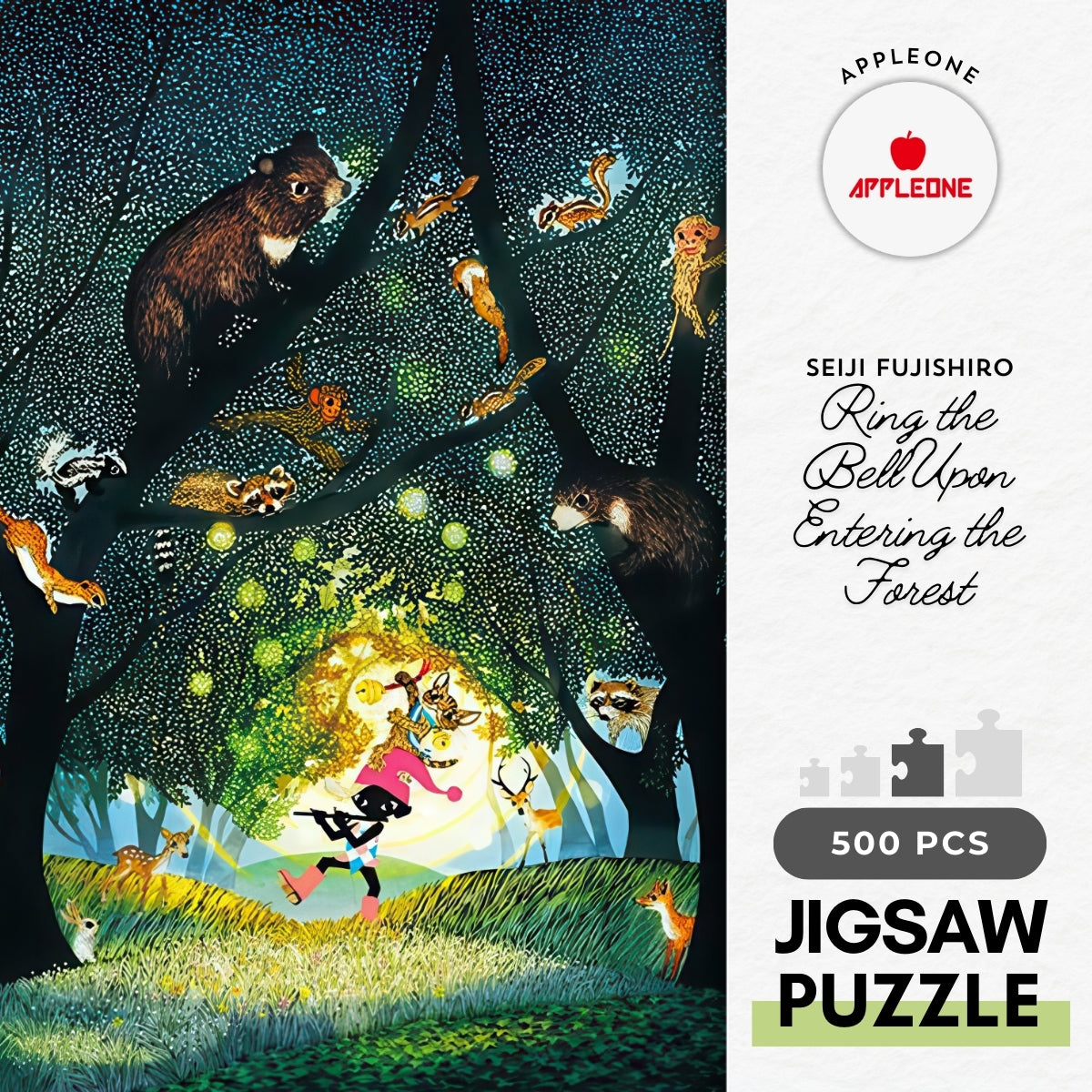 appleone-500-287-illustration-ring-the-bell-upon-entering-the-forest-500-pieces-jigsaw-puzzle