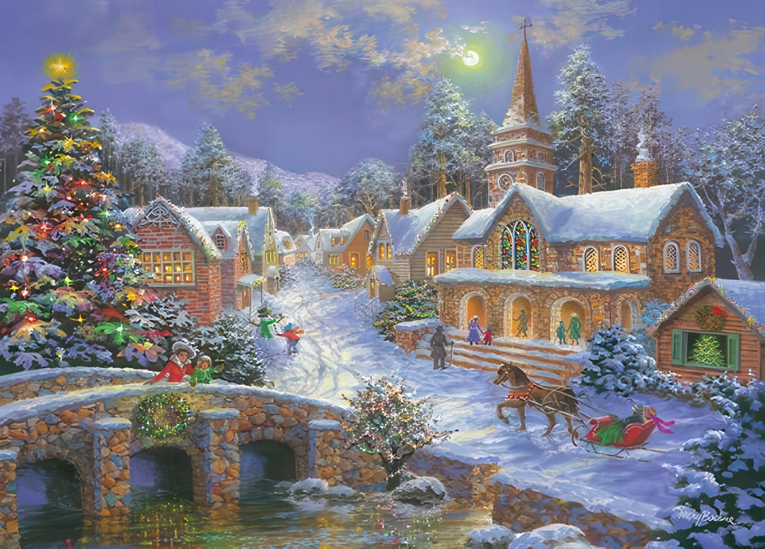 appleone-500-289-fine-art-moonlight-serenade-500-pieces-jigsaw-puzzle