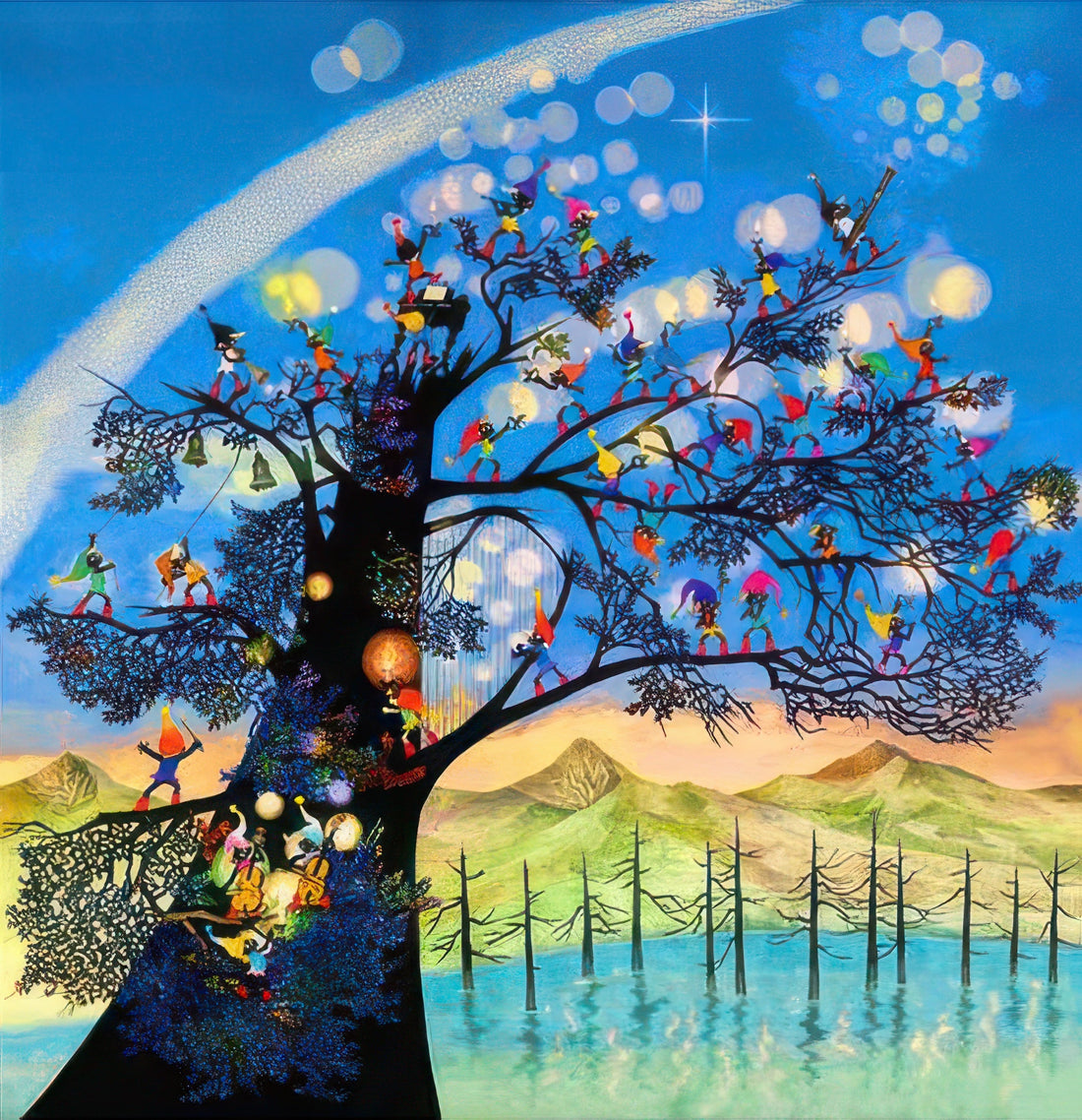 appleone-500-296-the-great-prayer-of-the-dwarfs-500-pieces-jigsaw-puzzle