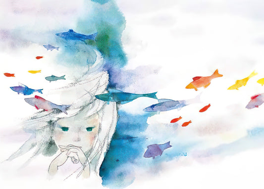 Appleone â€¢ Chihiro Iwasaki â€¢ The Little Mermaid Thinking of the Princeã€€500 PCSã€€Jigsaw Puzzle