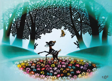 appleone-5080-307-bambi-enjoying-spring-80-pieces-jigsaw-puzzle