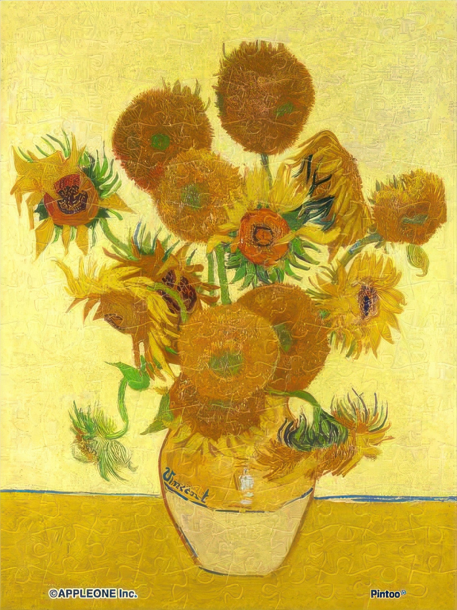 appleone-5150-002-sunflower-150-pieces-puzzle-+-frame-set