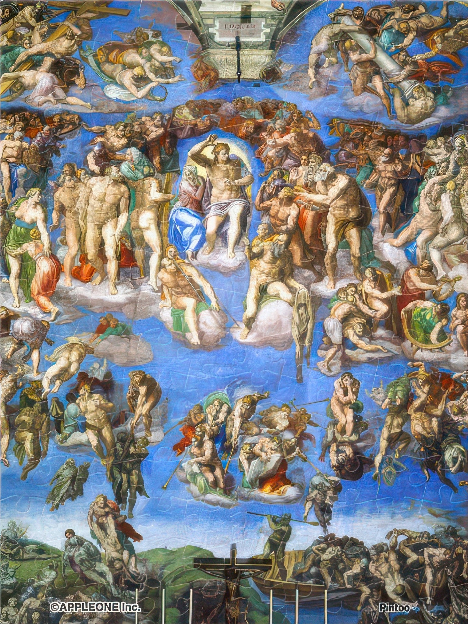 appleone-5150-006-the-last-judgment-150-pieces-puzzle-+-frame-set