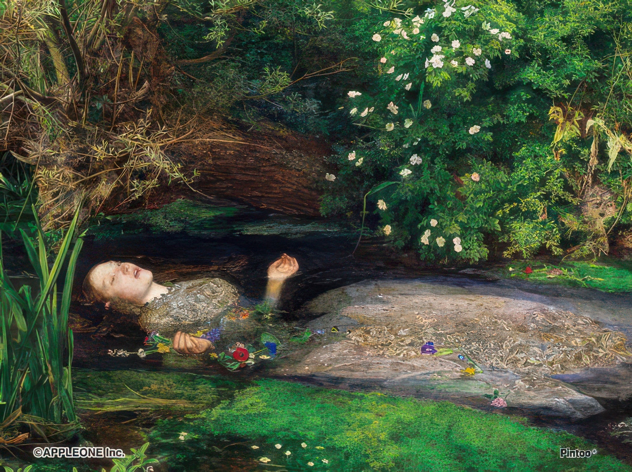 appleone-5150-007-ophelia-150-pieces-puzzle-+-frame-set