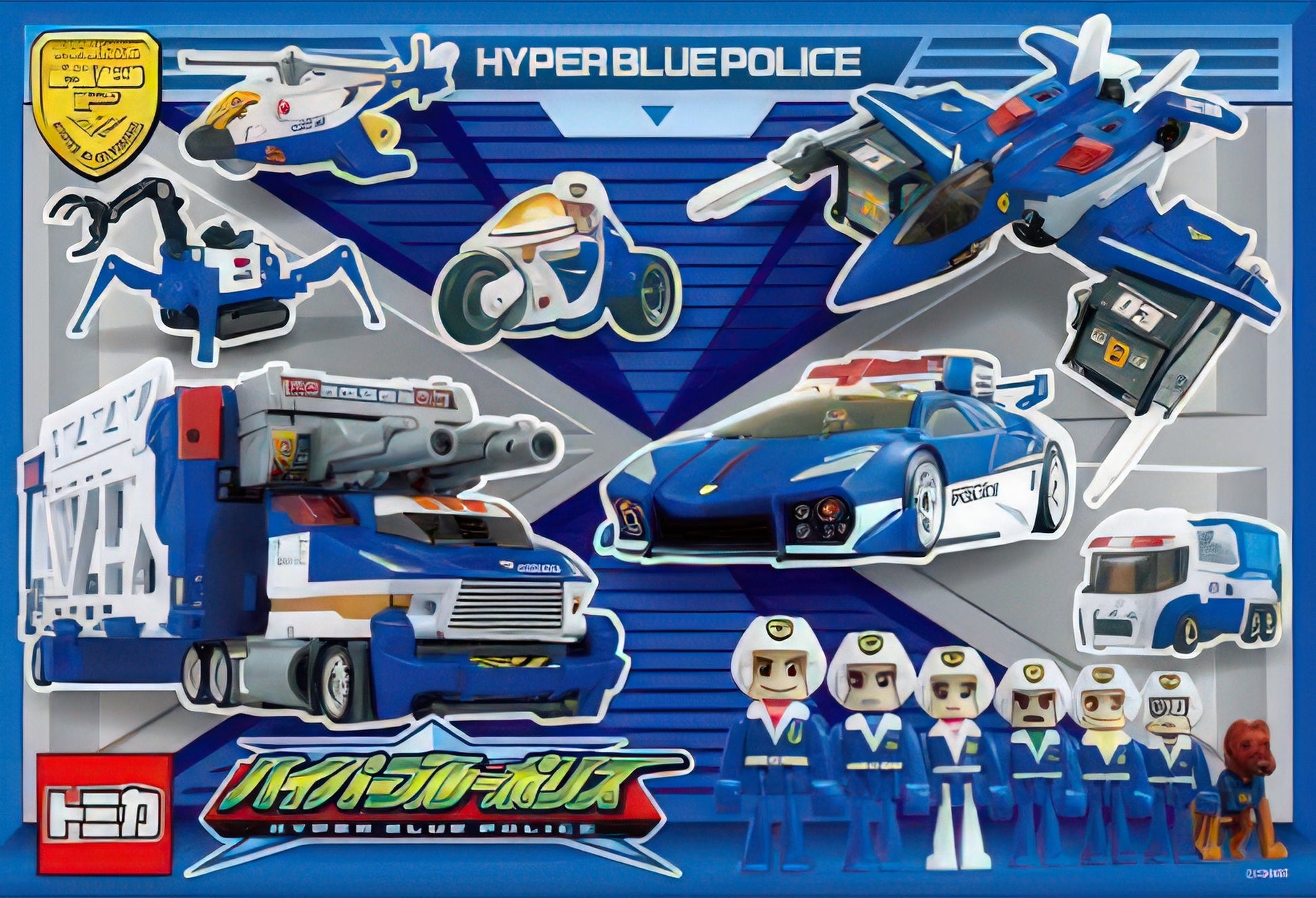 appleone-60-022-hyper-blue-police-scramble!-60-pieces-kids-puzzle