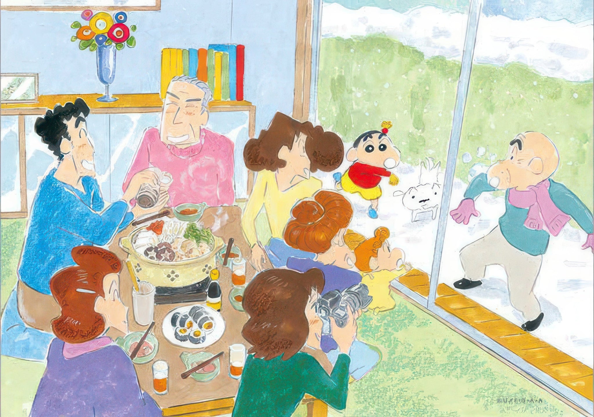 appleone-ky1474rx-winter-gathering-108-pieces-jigsaw-puzzle