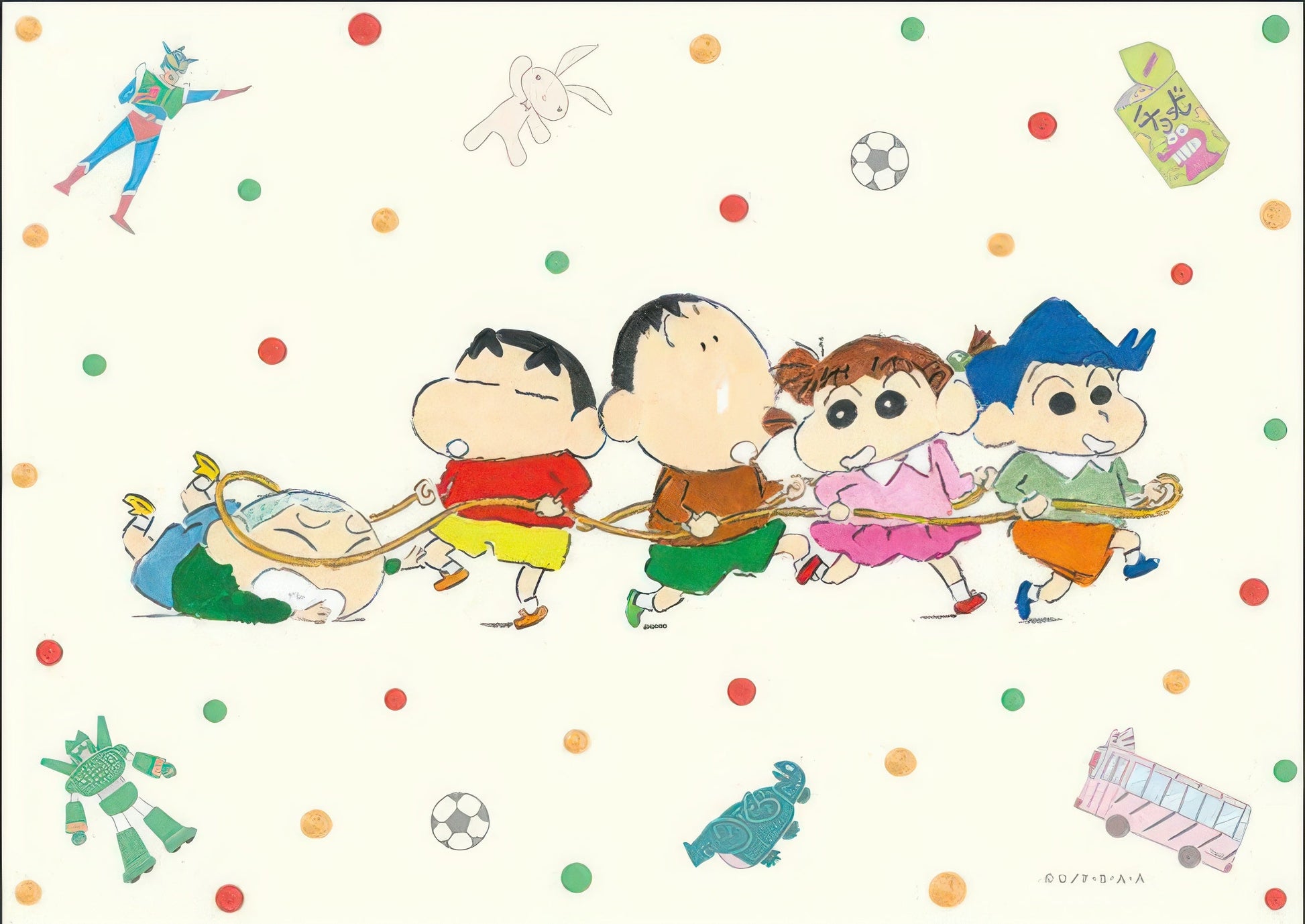 appleone-kyst2889em-crayon-shinchan-kasukabe-defense-corps-108-pieces-jigsaw-puzzle