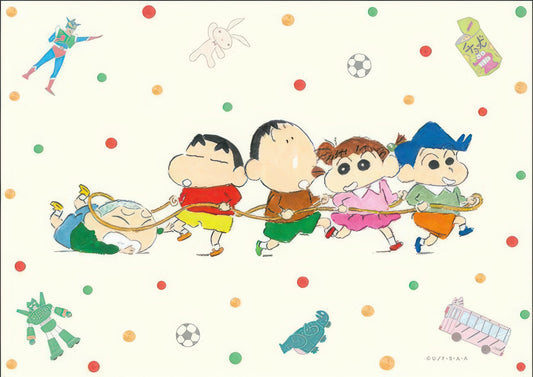 Appleone KYST2889EM　Crayon Shinchan • Kasukabe Defense Corps　108 Pieces Jigsaw Puzzle