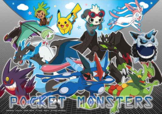 Beverly 100-008　Pokemon XY&Z • Pokemon Battle GO!　100 Pieces Jigsaw Puzzle