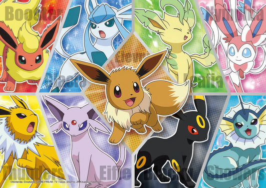 Beverly 100-014　Pokemon • Eevee and Friends　100 Pieces Jigsaw Puzzle