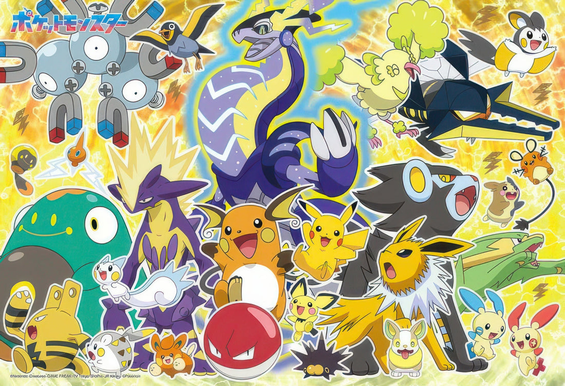 beverly-100-051-pokemon-electric-type-group-100-pieces-jigsaw-puzzle