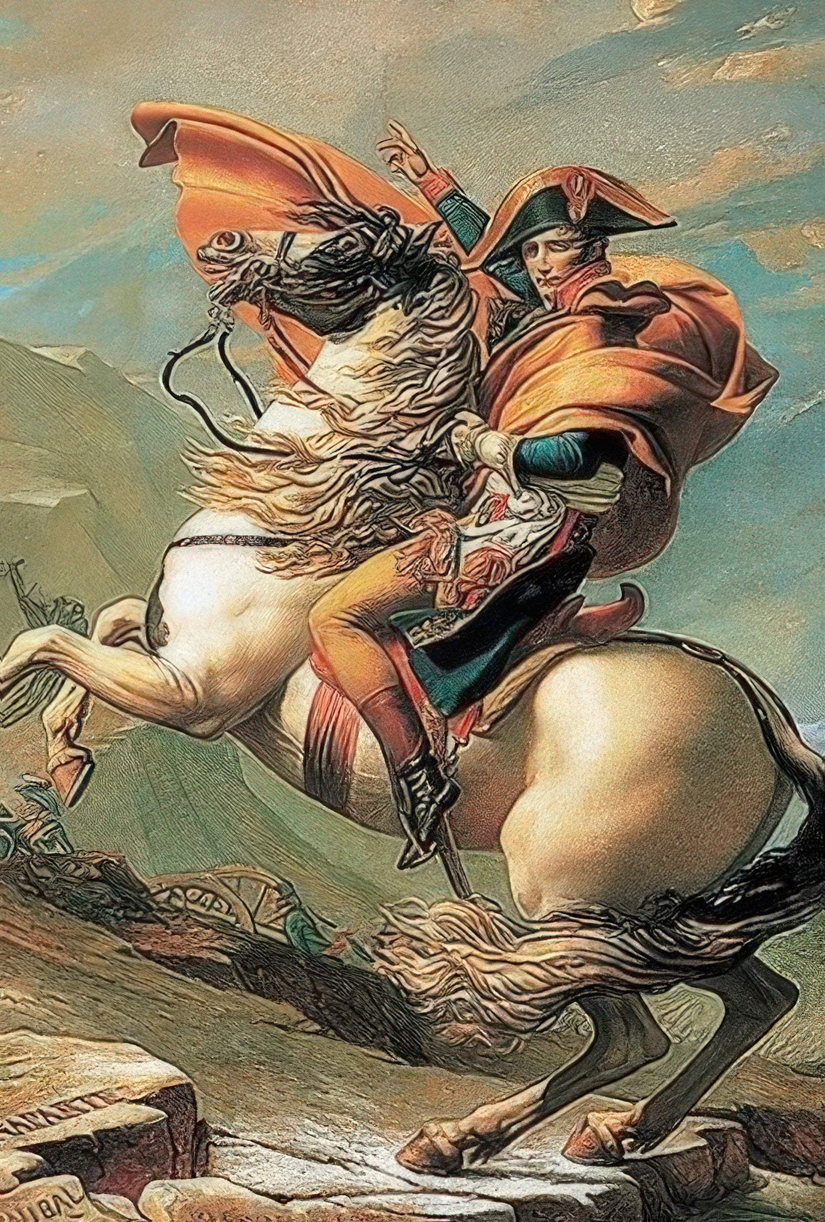 beverly-100-156-fine-art-david-napoleon-s-crossing-of-the-alps-100-pieces-jigsaw-puzzle