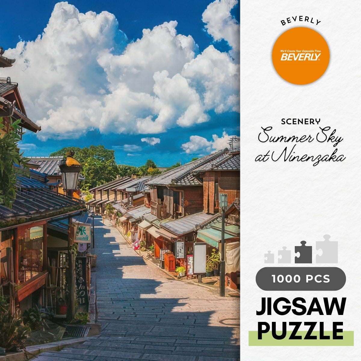 beverly-1000-030-scenery-summer-sky-at-ninenzaka-1000-pieces-jigsaw-puzzle