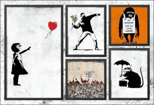 Beverly 1000-035　Illustration • Banksy Collection　1000 Pieces Jigsaw Puzzle