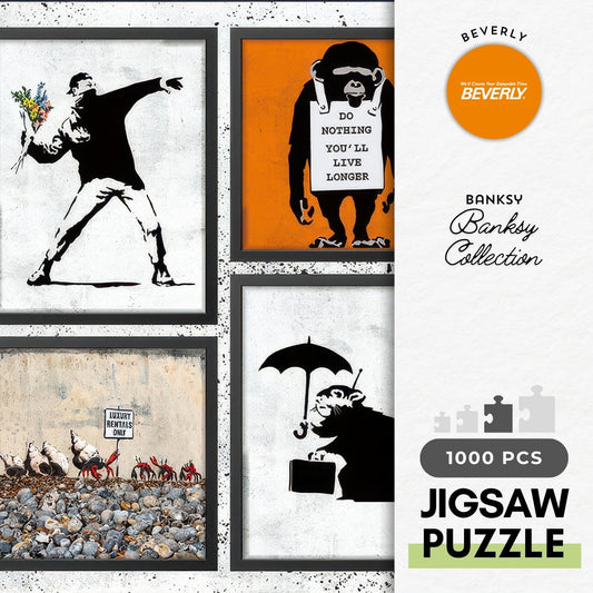 Beverly 1000-035　Illustration • Banksy Collection　1000 Pieces Jigsaw Puzzle