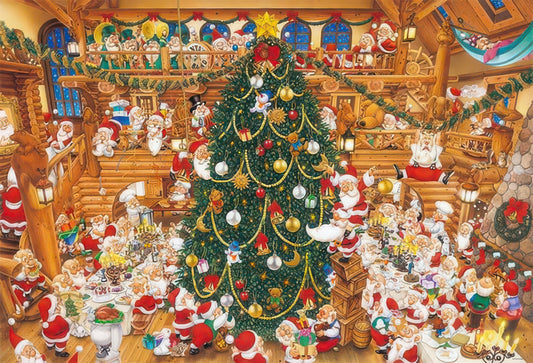 Beverly 1000-044　Santa Party　1000 Pieces Jigsaw Puzzle