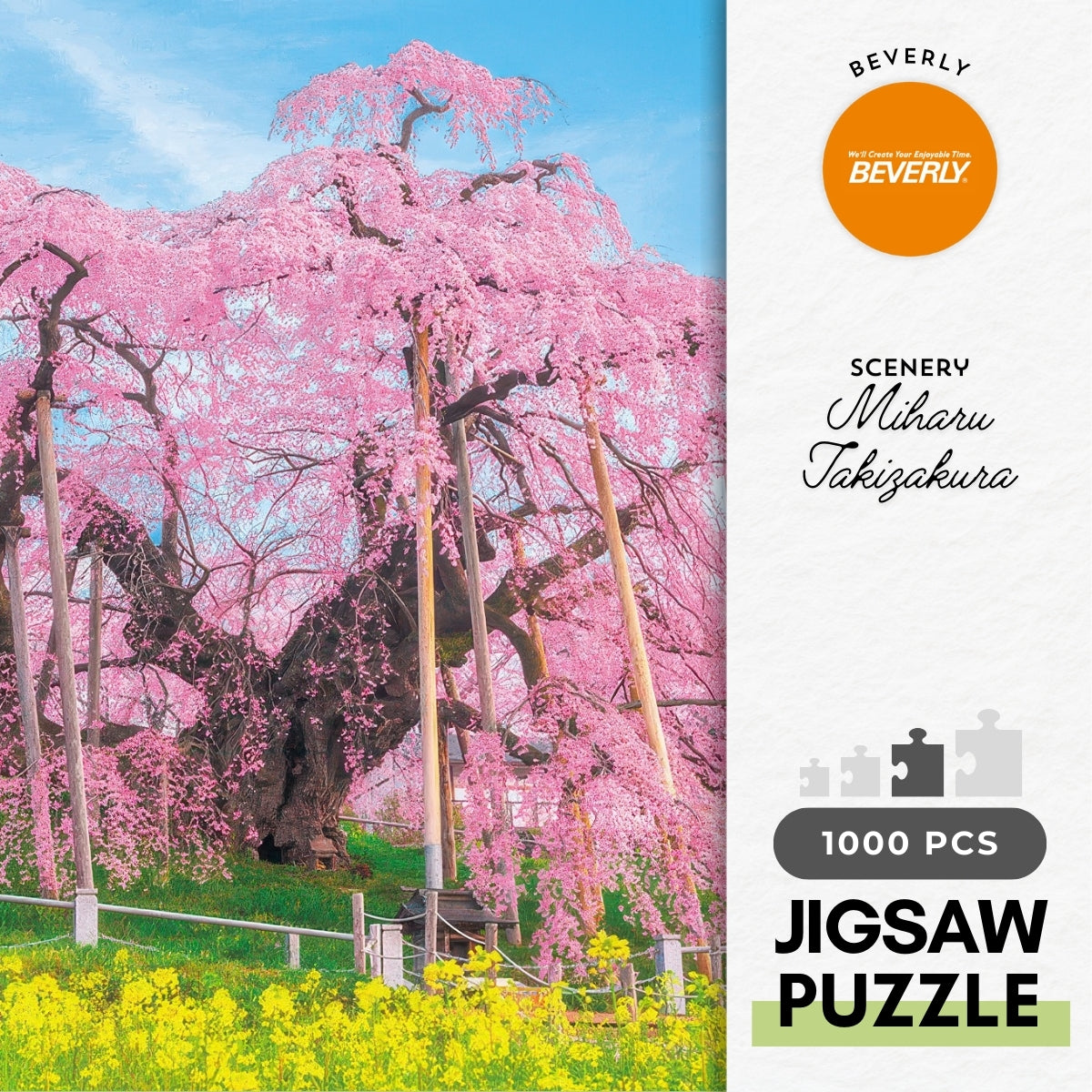 beverly-1000-049-scenery-miharu-takizakura-1000-pieces-jigsaw-puzzle