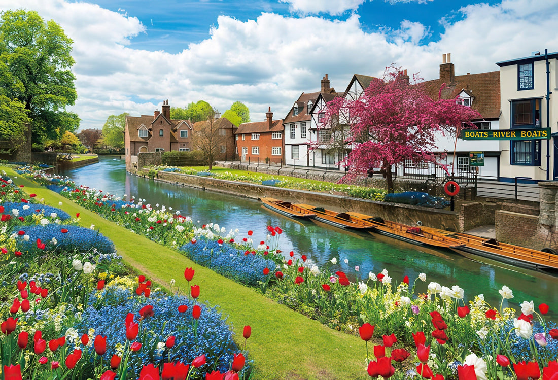 beverly-1000-053-canterbury,-flower-path-(uk)-1000-pieces-jigsaw-puzzle