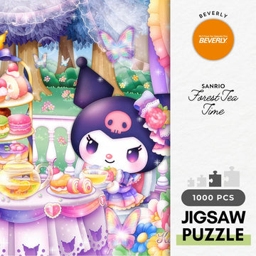 beverly-1000-062-kuromi-forest-tea-time-1000-pieces-jigsaw-puzzle