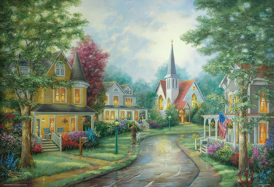 beverly-1000-083-illustration-hometown-calm-afternoon-1000-pieces-jigsaw-puzzle