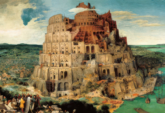 Beverly 1000M-004　Fine Art • Tower of Babel　1000 Pieces Jigsaw Puzzle