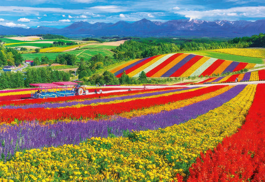 Beverly 1000M-014　Scenery • Biei Shikisai Hill, Hokkaido　1000 Pieces Jigsaw Puzzle