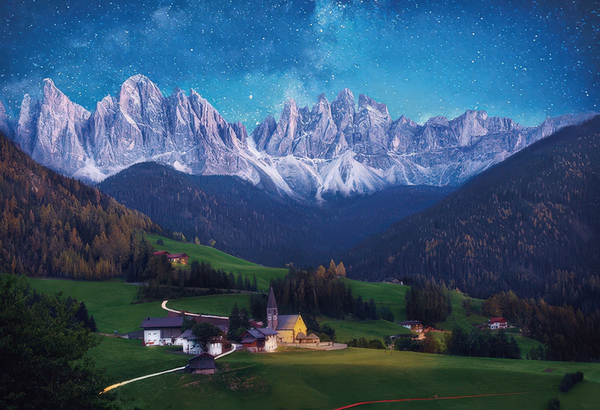 beverly-1000m-024-dolomites:-symphony-of-the-starry-sky-1000-pieces-jigsaw-puzzle
