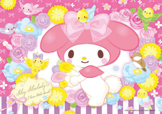 Beverly 108-778　My Melody • Fluffy Parakeet　108 Pieces Jigsaw Puzzle