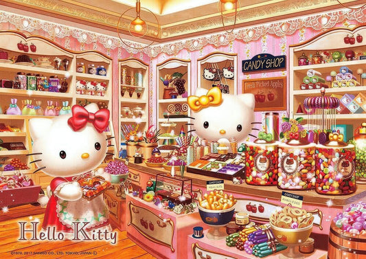 Beverly 108-809　Hello Kitty • Candy Shop　108 Pieces Jigsaw Puzzle