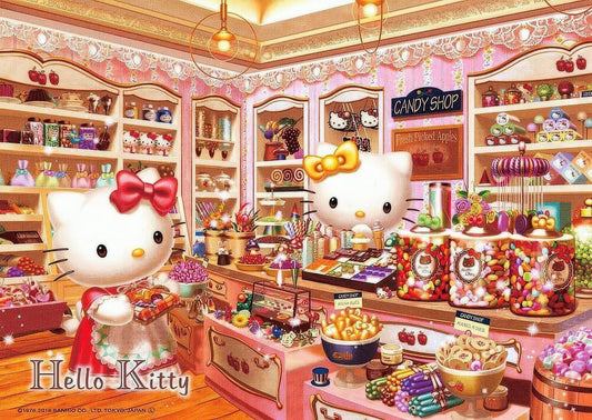 Beverly 108-821　Hello Kitty • Candy Shop　108 Pieces Jigsaw Puzzle