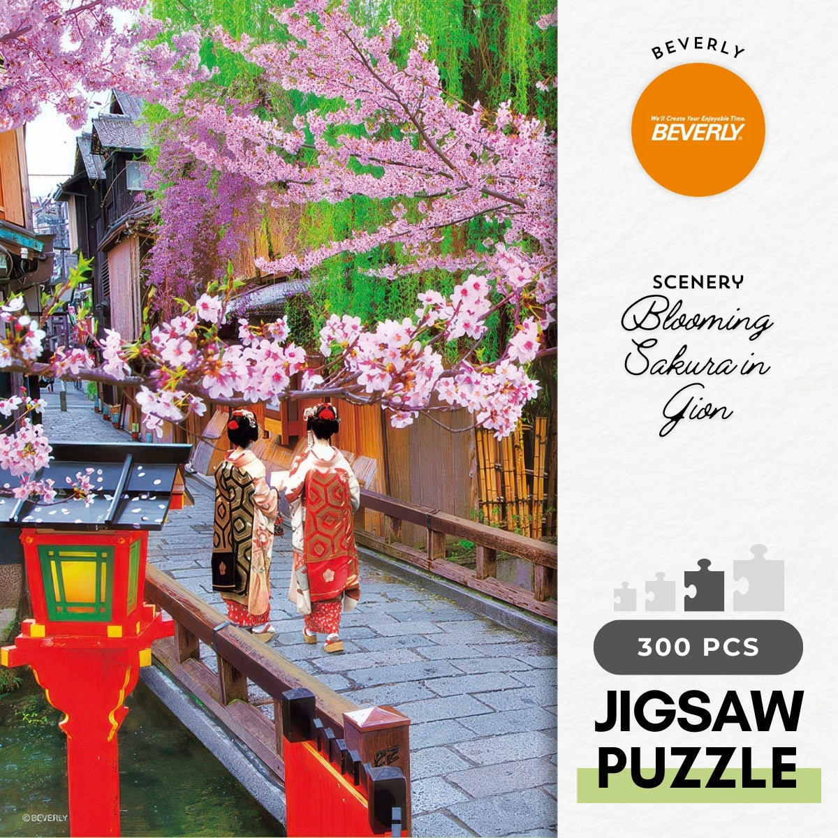 beverly-300-056-scenery-blooming-sakura-in-gion-300-pieces-jigsaw-puzzle