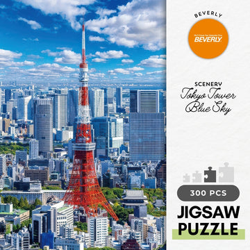 beverly-300-092-scenery-tokyo-tower-blue-sky-300-pieces-jigsaw-puzzle