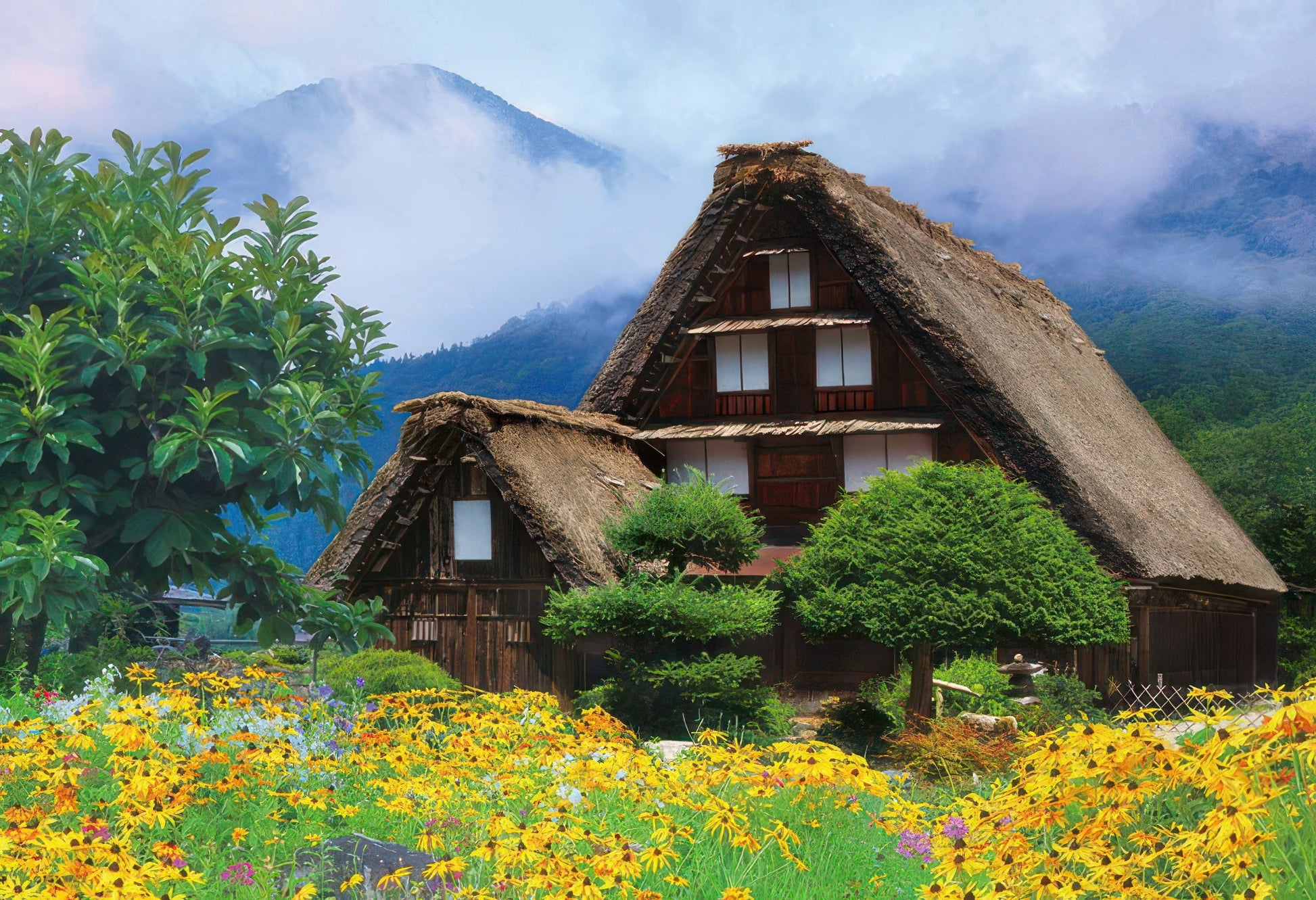 beverly-300-093-scenery-shirakawa-go-in-bloom-300-pieces-jigsaw-puzzle