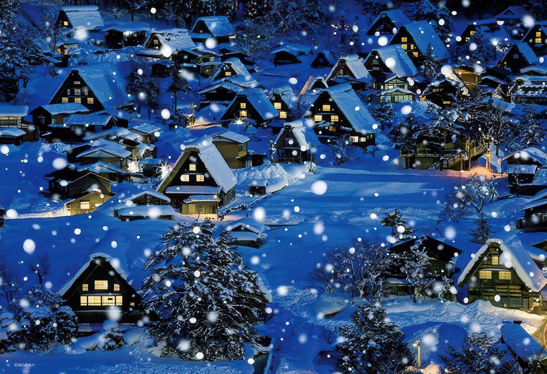 beverly-300-112-scenery-shirakawa-go-in-winter-300-pieces-jigsaw-puzzle