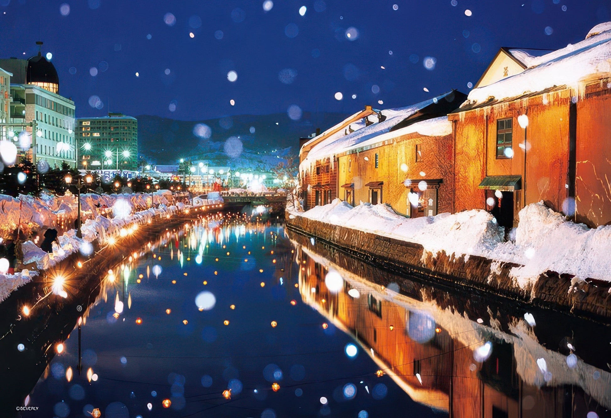 beverly-300-115-scenery-otaru-canal-in-snow-300-pieces-jigsaw-puzzle