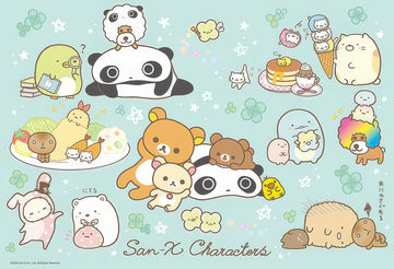 beverly-300-124-san-x-characters:-green-300-pieces-jigsaw-puzzle