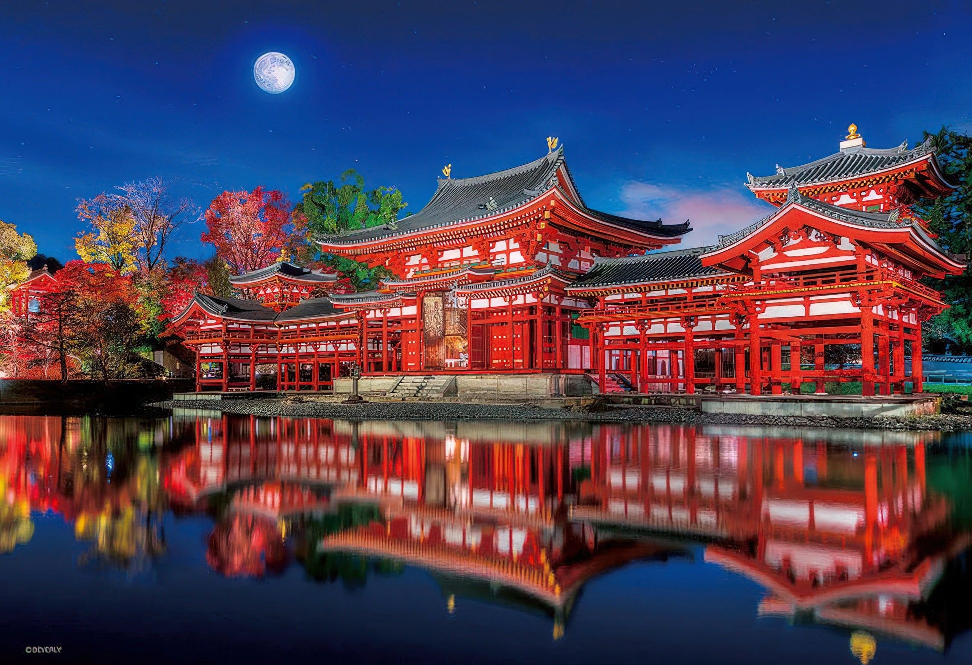 beverly-300-129-scenery-byodoin-phoenix-hall-300-pieces-jigsaw-puzzle