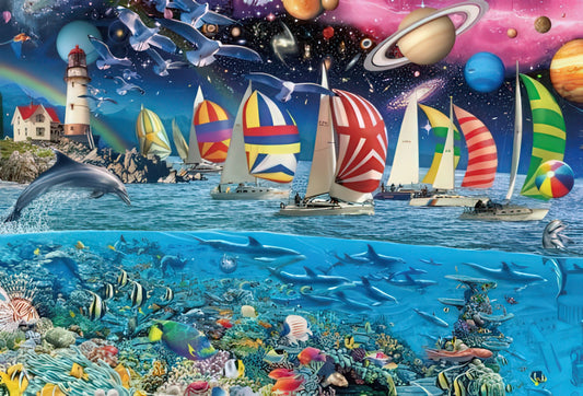 Beverly 31-364　Illustration • Greatest Life ~Ocean~　1000 Pieces Jigsaw Puzzle